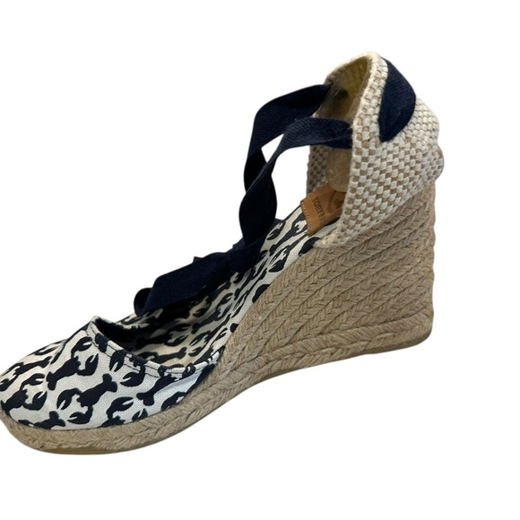 Tory Burch Lobster Espradrille Right Shoe US 7.5 EU 38 - Picture 5 of 7